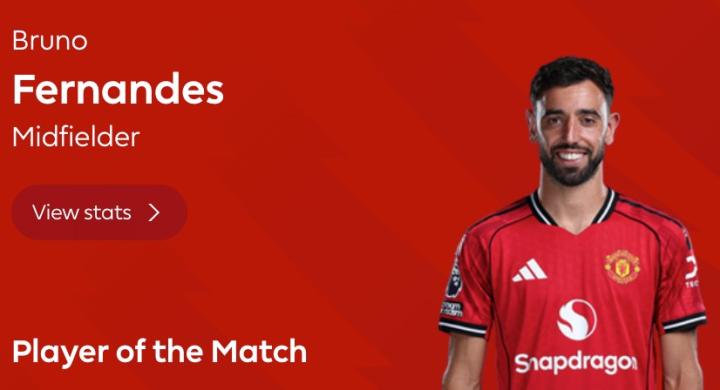  队长创造力爆棚；两次助攻加六次机会，B费助曼联3比1逆转维拉。 体育新闻