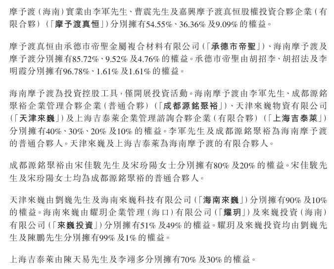  私募基金摩予渡强势入主，CGII HLDGS股权格局生变；李军、宋佳骏、陈天易即将掌舵董事会。 股票财经