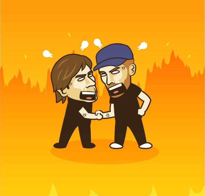  「JustToonIt」技术解码：孔蒂图赫尔冲突画面的漫画叙事技法 体育新闻