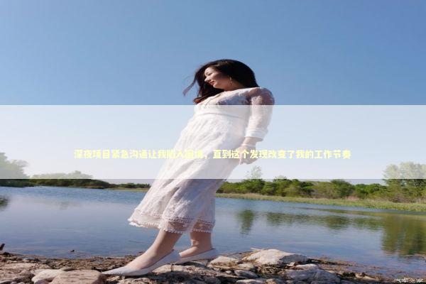 深夜项目紧急沟通让我陷入困境,直到这个发现改变了我的工作节奏 深夜项目紧急沟通让我陷入困境,直到这个发现改变了我的工作节奏